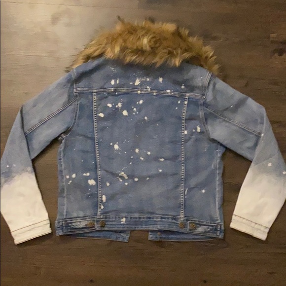 Create 2MRW Fur Jean Jacket - Picture 4 of 4